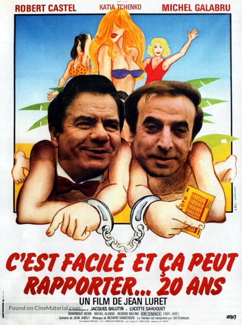 C&#039;est facile et &ccedil;a peut rapporter... 20 ans - French Movie Poster