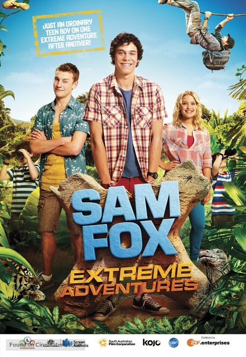 &quot;Sam Fox: Extreme Adventures&quot; - Australian Movie Poster