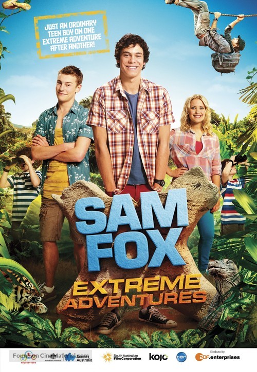 &quot;Sam Fox: Extreme Adventures&quot; - Australian Movie Poster