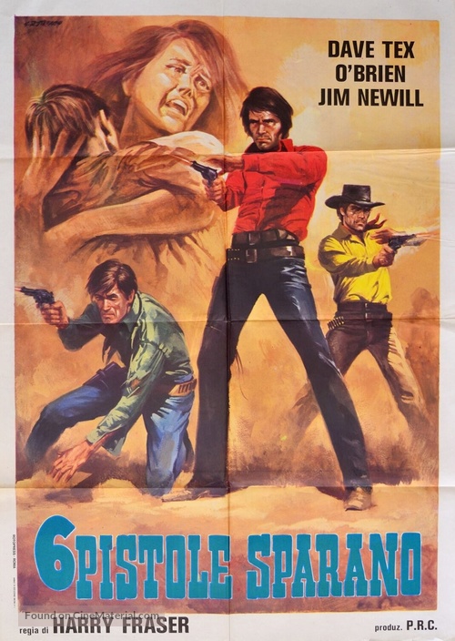 Gunsmoke Mesa - Italian Movie Poster