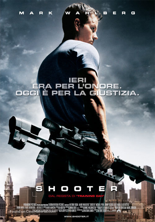 Shooter - Italian Movie Poster