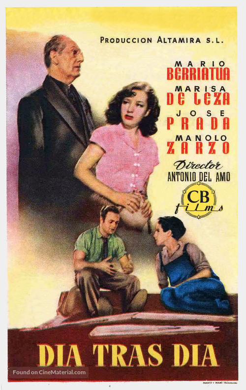 D&iacute;a tras d&iacute;a - Spanish Movie Poster