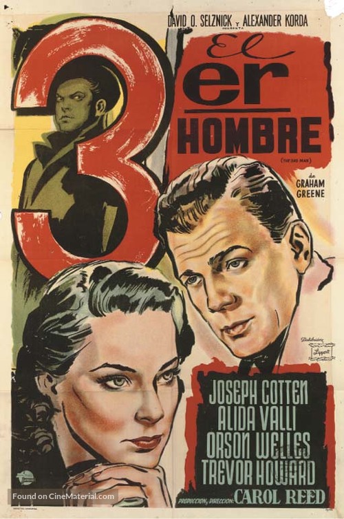 The Third Man - Argentinian Movie Poster