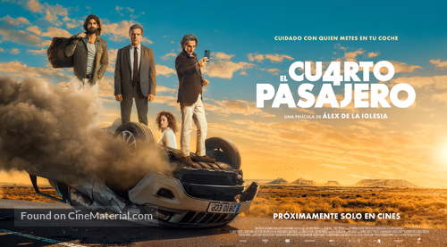 El cuarto pasajero - Spanish Movie Poster