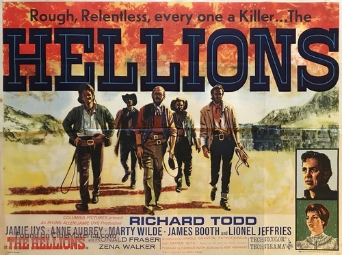 The Hellions - British Movie Poster