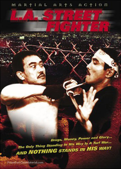 Los Angeles Streetfighter - DVD movie cover