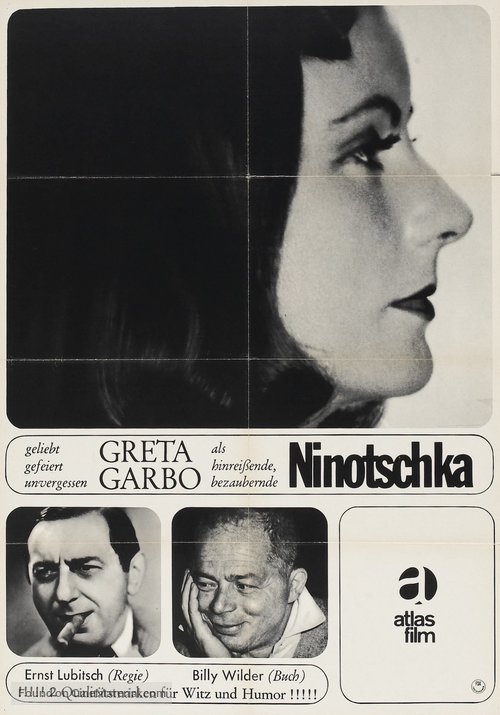 Ninotchka - German Re-release movie poster
