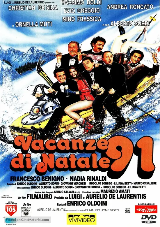 Vacanze Di Natale 91 1991 Italian Movie Cover