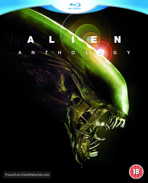 Alien - British Blu-Ray movie cover