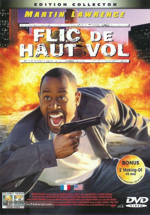Blue Streak - French DVD movie cover
