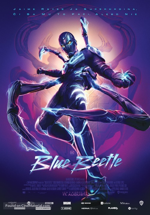 Blue Beetle - Slovak Movie Poster