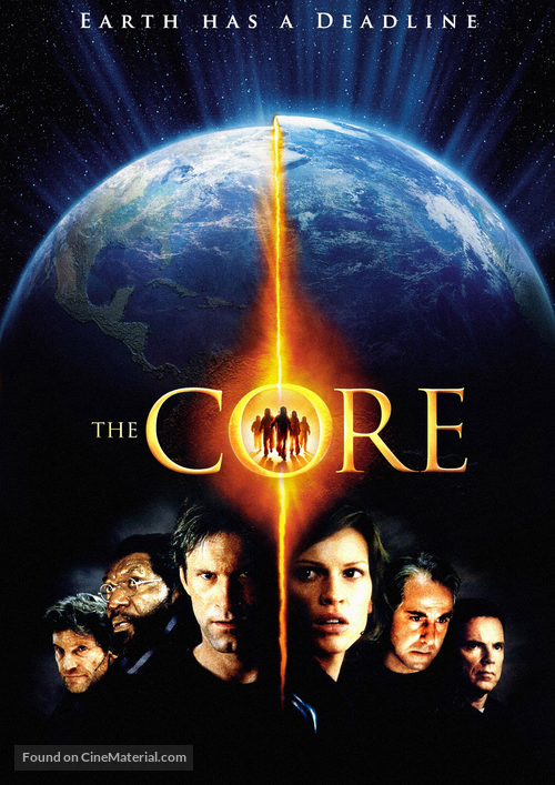 The Core - DVD movie cover