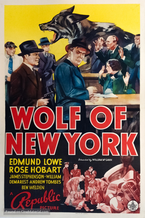 Wolf of New York - Movie Poster