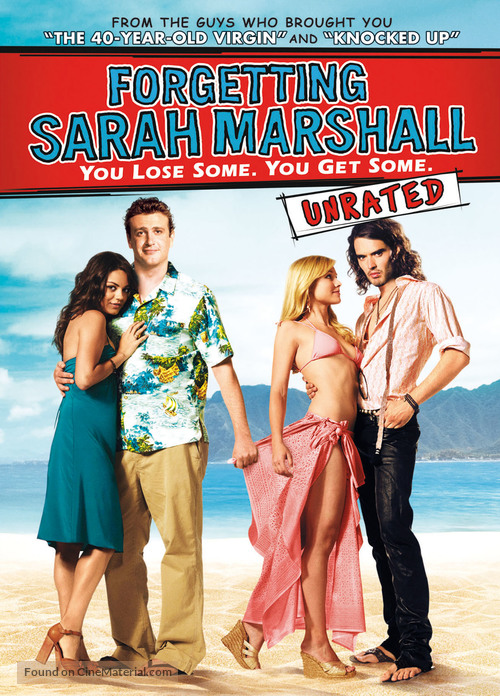 Forgetting Sarah Marshall - DVD movie cover