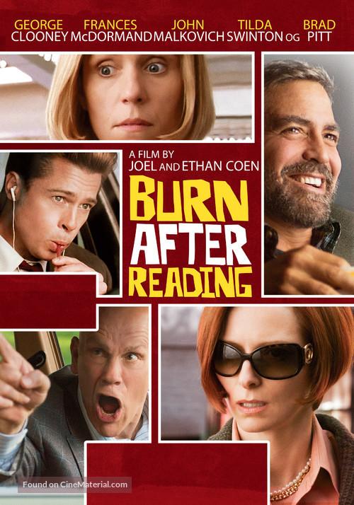 Burn After Reading - Movie Cover