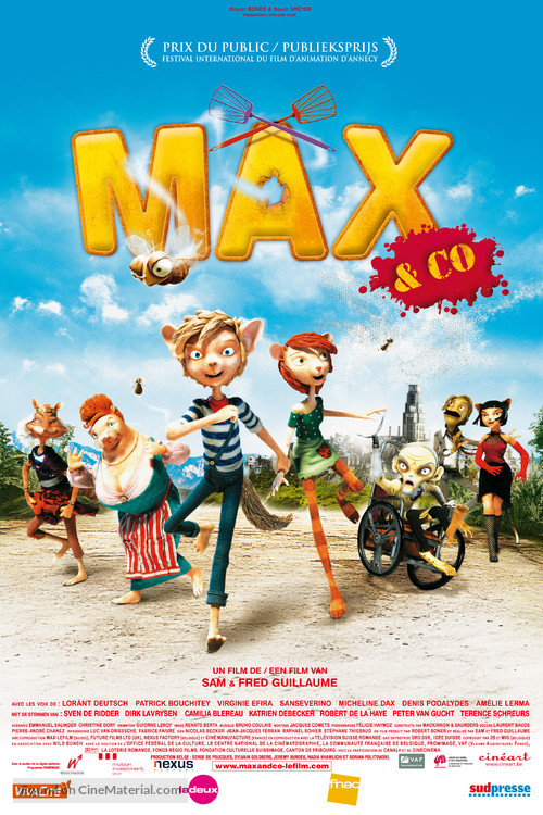 Max &amp; Co - Belgian Movie Poster
