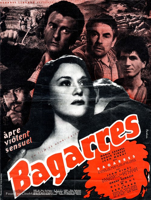 Bagarres - French Movie Poster