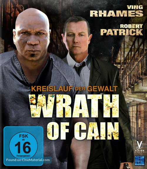 The Wrath of Cain - German Blu-Ray movie cover