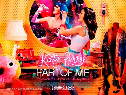 Katy Perry: Part of Me - British Movie Poster