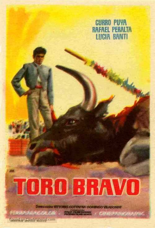 Toro bravo - Spanish Movie Poster