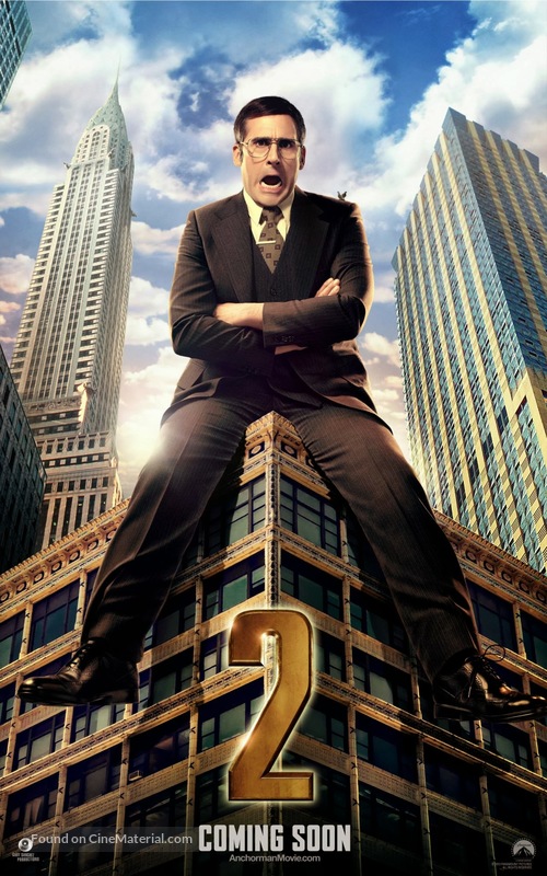 Anchorman 2: The Legend Continues - Movie Poster