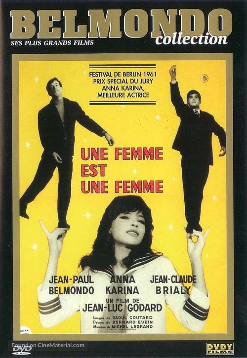 Une femme est une femme - French DVD movie cover