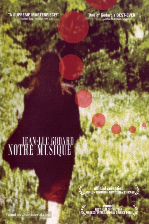 Notre musique - DVD movie cover