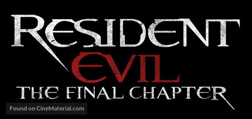 Resident Evil: The Final Chapter - Logo
