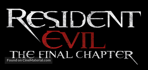 Resident Evil: The Final Chapter - Logo