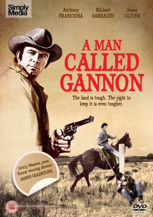 A Man Called Gannon - British DVD movie cover