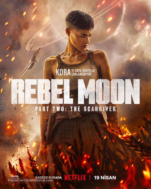 Rebel Moon - Part Two: The Scargiver - Turkish Movie Poster