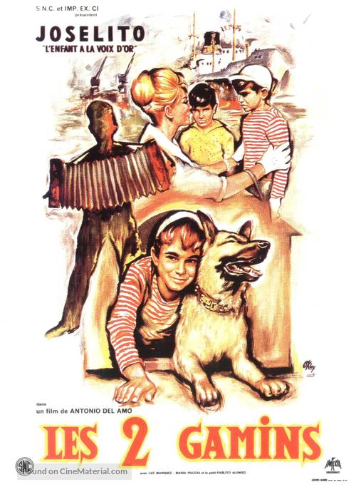 Dos golfillos, Los - French Movie Poster