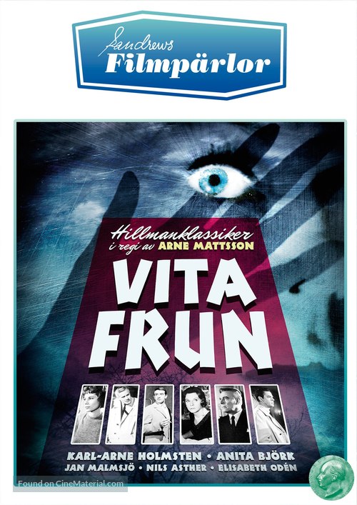 Vita frun - Swedish Movie Cover