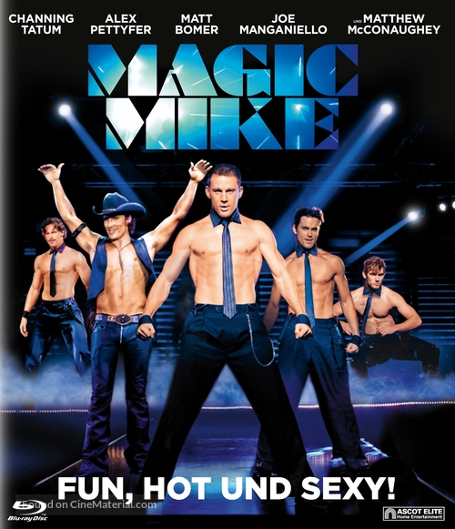 Magic Mike - Swiss Blu-Ray movie cover