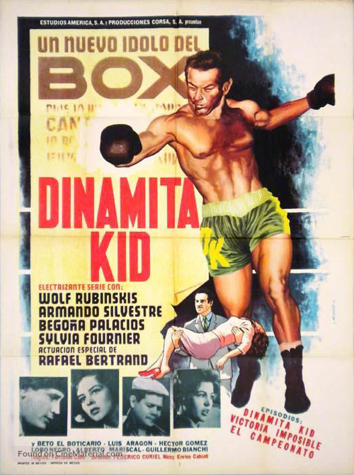 Dinamita Kid - Mexican Movie Poster