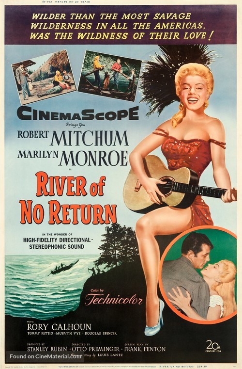 River of No Return - Movie Poster