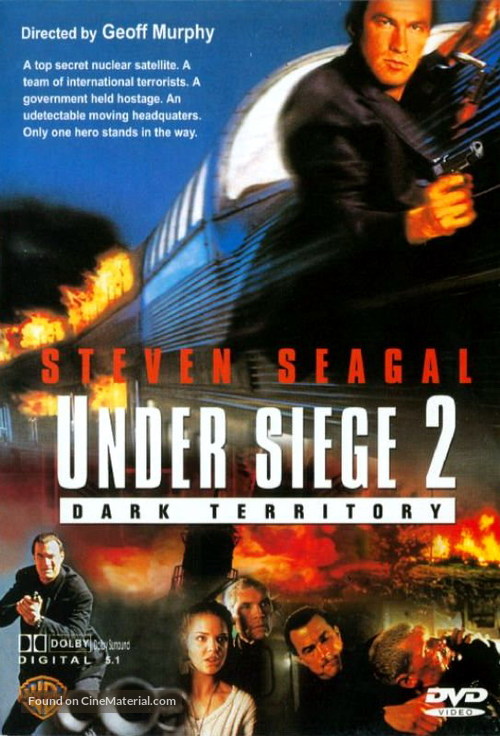 Under Siege 2: Dark Territory - DVD movie cover