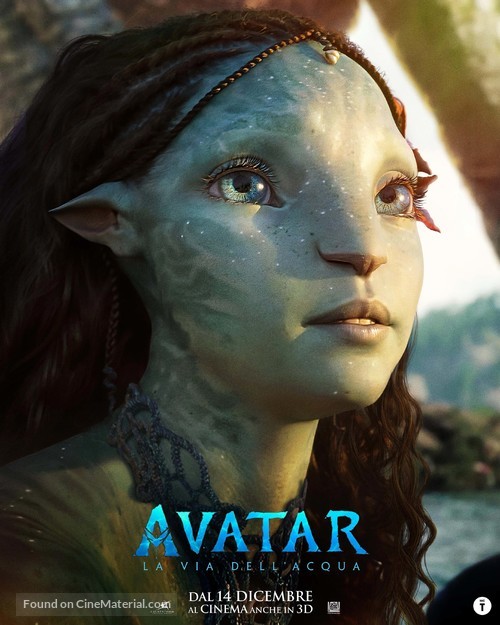 Avatar: The Way of Water - Italian Movie Poster