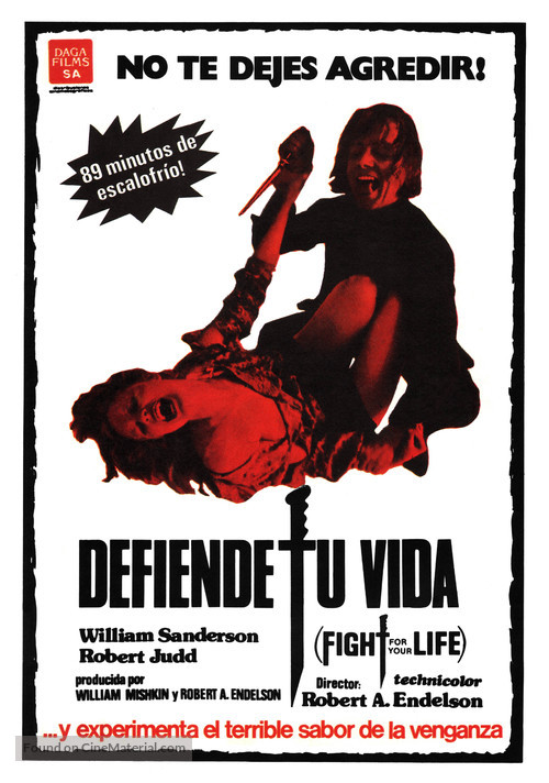 Fight for Your Life - Spanish Movie Poster