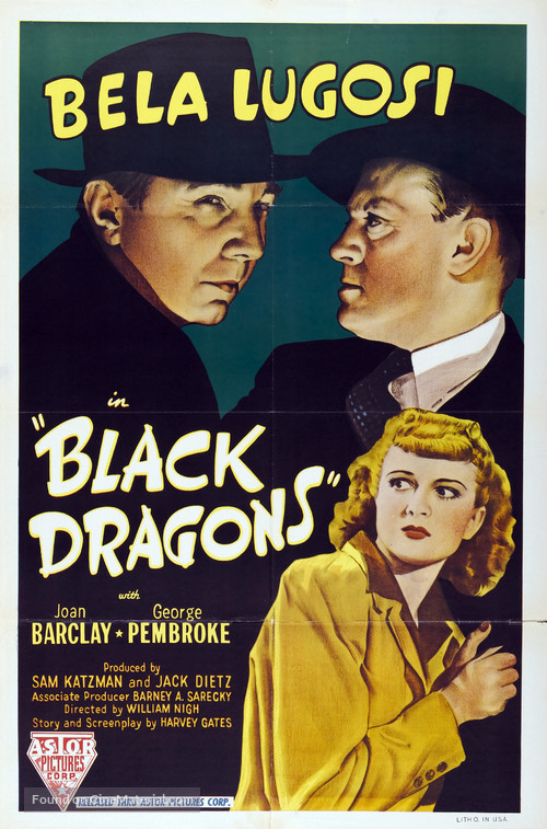 Black Dragons - Movie Poster