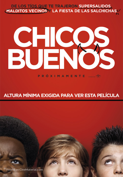 Good Boys - Spanish Movie Poster