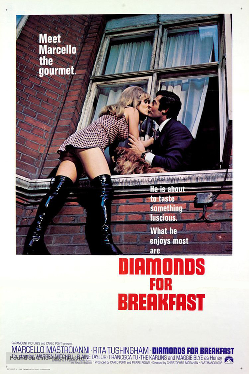 Diamonds for Breakfast - British Movie Poster