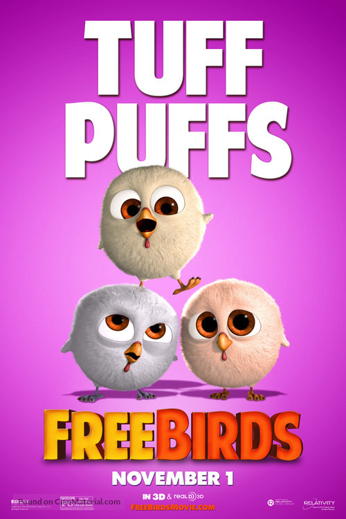 Free Birds - Movie Poster