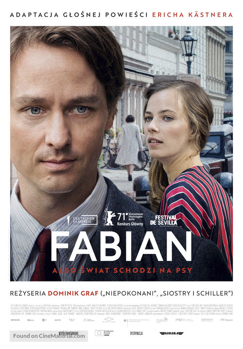 Fabian oder Der Gang vor die Hunde - Polish Movie Poster