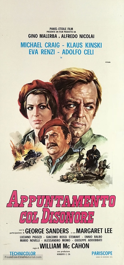 Appuntamento col disonore - Italian Movie Poster