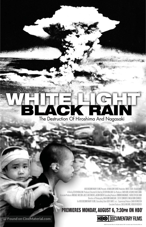White Light/Black Rain: The Destruction of Hiroshima and Nagasaki - Movie Poster