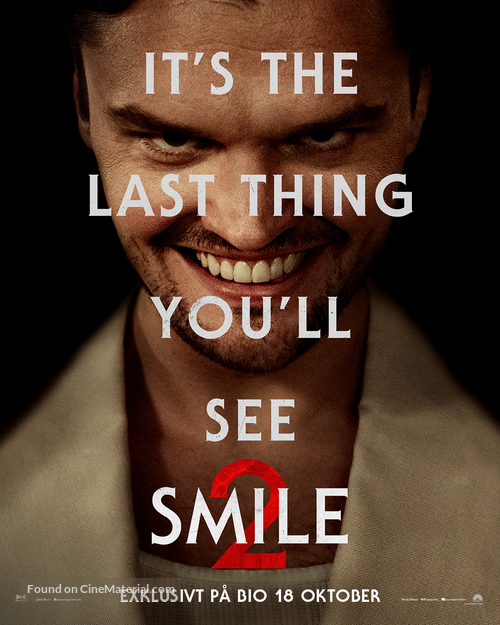 Smile 2 - Swedish Movie Poster