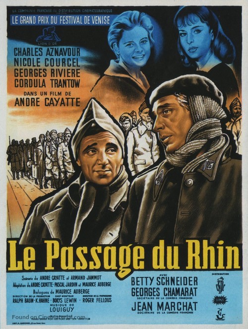 Passage du Rhin, Le - French Movie Poster
