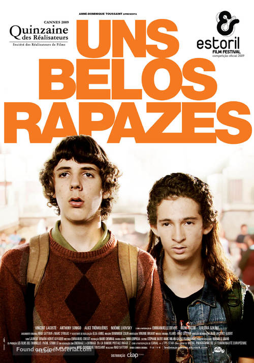Les beaux gosses - Portuguese Movie Poster