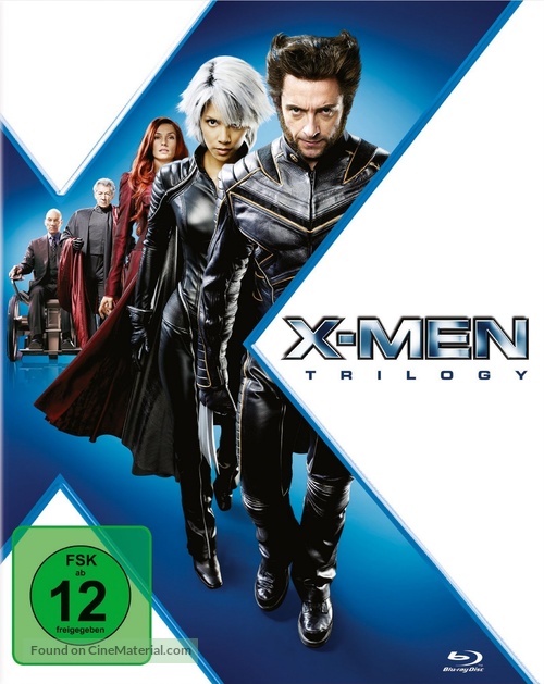 X-Men - German Blu-Ray movie cover